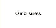 our business